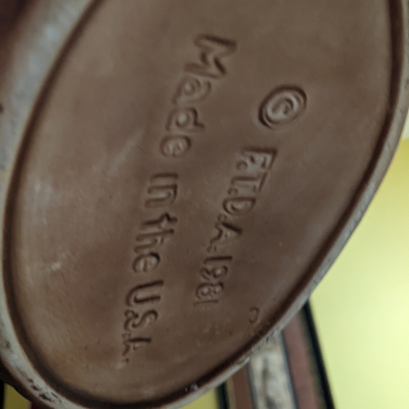 Vintage pet duck planter, pottery. Pets - Picture 7 of 7